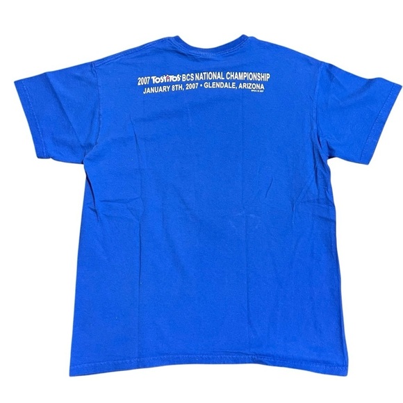 Vintage RARE 2007 Tostitos BCS National Champ Florida Gators Shirt Sun Sports MD - Picture 2 of 6